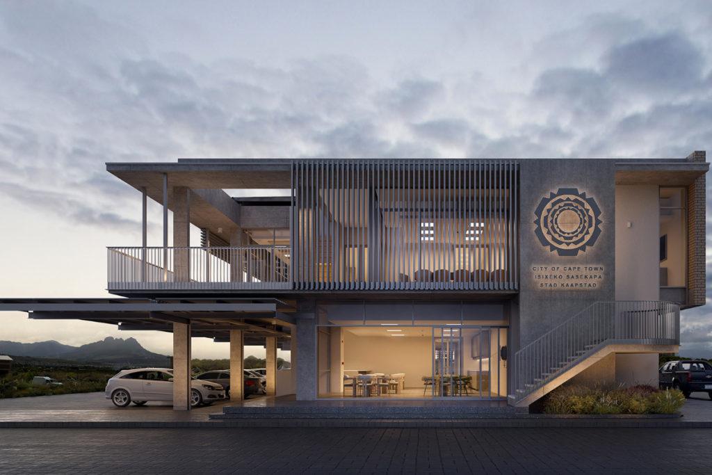 Cape Coastal Facades - Work In Zandvliet